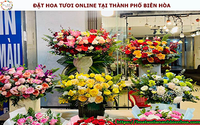 Cần đặt hoa tươi online tại Thành Phố Biên Hòa tỉnh Đồng Nai hôm nay 