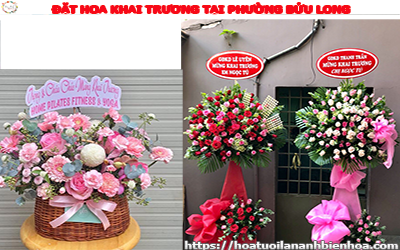 ĐẶT HOA KHAI TRƯƠNG GIÁ RẺ TẠI PHƯỜNG BỬU LONG