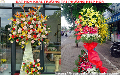 ĐẶT HOA KHAI TRƯƠNG GIÁ RẺ TẠI PHƯỜNG HIỆP HÒA