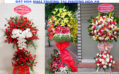 ĐẶT HOA KHAI TRƯƠNG GIÁ RẺ TẠI PHƯỜNG HÓA AN