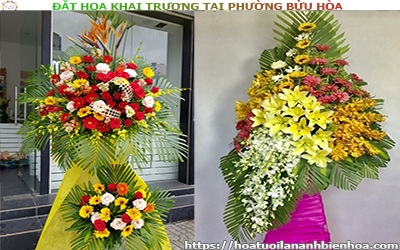 ĐẶT HOA KHAI TRƯƠNG GIÁ RẺ TẠI PHƯỜNG LONG BÌNH TÂN