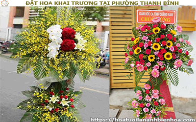 ĐẶT HOA KHAI TRƯƠNG GIÁ RẺ TẠI PHƯỜNG THANH BÌNH