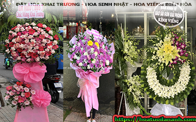 ĐẶT HOA CHÚC MỪNG KHAI TRƯƠNG BIÊN HÒA - ĐẶT HOA MỪNG SINH NHẬT BIÊN HÒA - ĐẶT VÒNG HOA ĐÁM TANG BIÊN HÒA