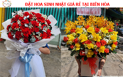 ĐẶT HOA SINH NHẬT GIÁ RẺ TẠI BIÊN HÒA