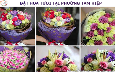 ĐẶT HOA TƯƠI GIÁ RẺ TẠI PHƯỜNG TAM HIỆP