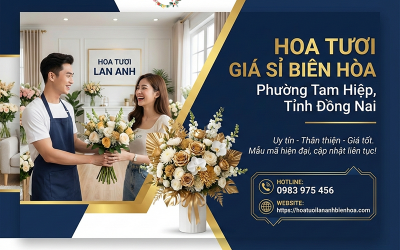 SHOP HOA TƯƠI BIÊN HÒA GIÁ SỈ