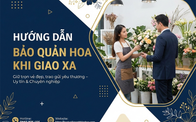 Hướng dẫn bảo quản hoa khi giao xa - Bí quyết giữ hoa tươi lâu từ Shop Hoa Tươi Lan Anh 