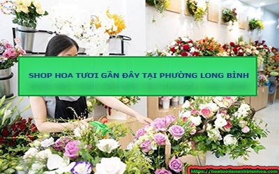 SHOP HOA TƯƠI GẦN ĐÂY TẠI PHƯỜNG LONG BÌNH