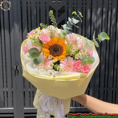 Bó Hoa Hướng Dương Only Sunny Love FFB-LA29