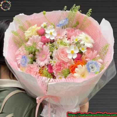 Bó hoa tặng bạn gái ngày 20/10 Biên Hòa
