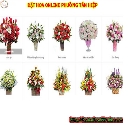 ĐẶT HOA ONLINE PHƯỜNG TÂN HIỆP