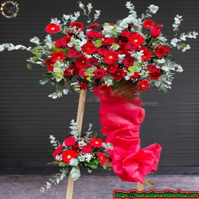 Hoa khai trương Long Bình