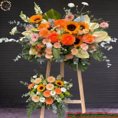 Kệ hoa khai trương Phước An
