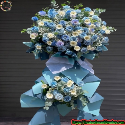 Kệ hoa khai trương Phước Thái