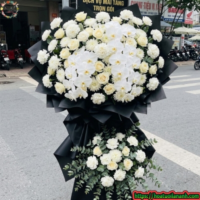 Hoa viếng đám tang Long Phước