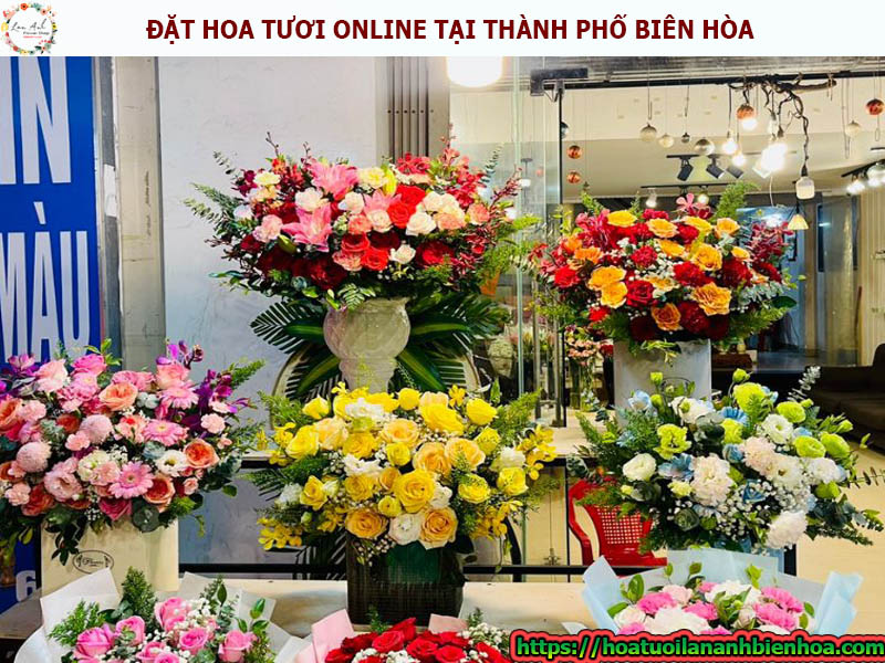 Cần đặt hoa tươi online tại Biên Hòa, mua hoa tươi giá rẻ Biên Hòa, điện hoa online Biên Hòa