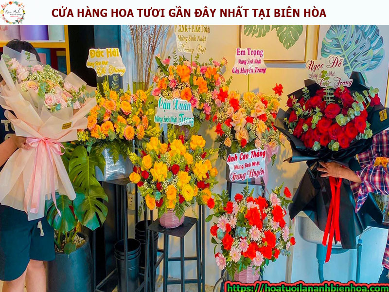 Cửa hàng hoa tươi mới nhất tại Biên Hòa