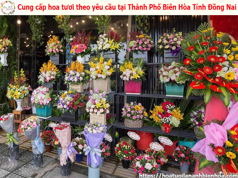 Cung cấp hoa tươi theo yêu cầu tại Thành Phố Biên Hòa Tỉnh Đồng Nai