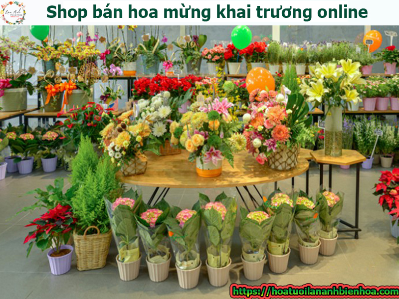 Shop bán hoa mừng khai trương online tại Tam Hiệp, Biên Hòa, Đồng Nai