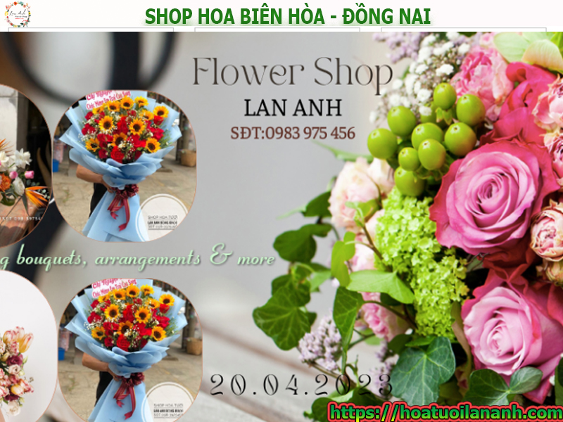 Shop hoa tươi Biên Hoà