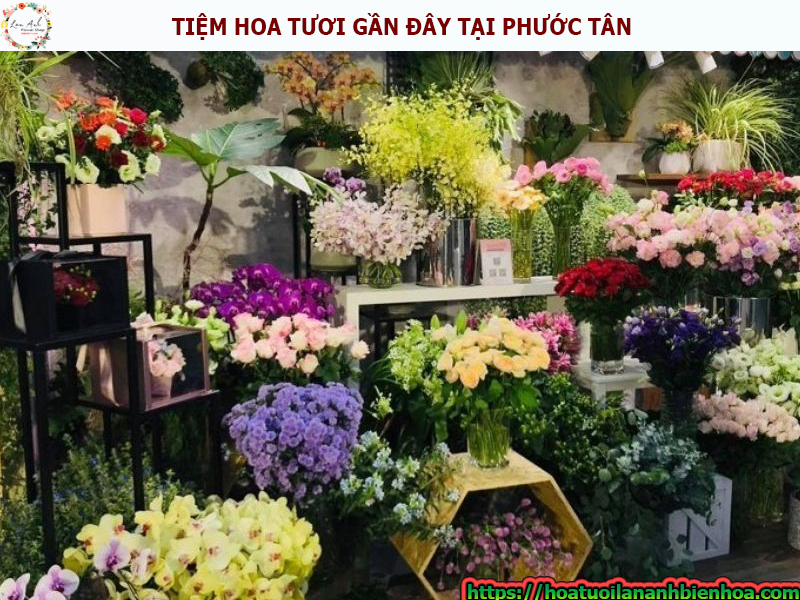 Tiệm hoa tươi gần đây tại Phước Tân, Biên Hòa, Đồng Nai